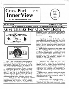 Cross-Port InnerView, Vol. 11 No. 11 (November, 1995)