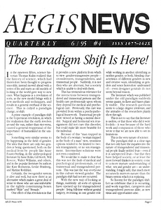 AEGIS News, No. 4 (June, 1995)