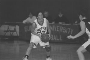 Suffolk University women's basketball team game, circa 2004