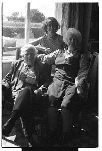 Seamus Heaney's father and mother at their Bellaghy home. Taken individually and together, and six with his sister Anne