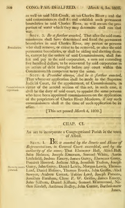 1808 Chap. 0101. An Act To Incorporate A Congregational Parish In The Town Of Alfred.