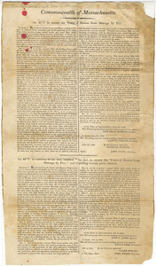 An act to secure the Town of Boston from damage by fire An act in addition to an act, entitled An act to secure the Town of Boston from damage by fire, and repealing certain parts thereof.