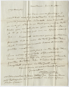 Benjamin Silliman letter to Edward Hitchcock, 1830 June 21
