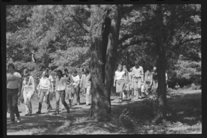 Photographs of the freshman class picnic, 1979 September