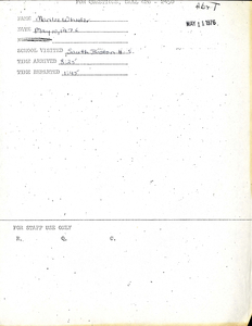 Citywide Coordinating Council daily monitoring report for South Boston High School by Marilee Wheeler, 1976 May 10