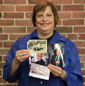 Genna Robbins at the Sharon Mass. Memories Road Show