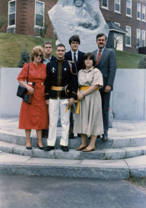 Graduation of William Scot Durkee from Norwich University