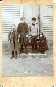 My grandfather Donat and three of his siblings