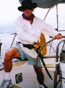 Joe Lee III on the Cajun Queen