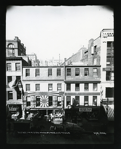 Buildings on west side of Washington Street, 325 - 328