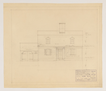 Paul Flynn (builder) house, Waltham, Mass.