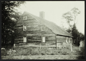 Exterior view of the side of Lee House, East Lyme, Conn., 1921