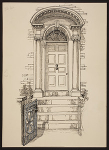 Door of Wendell House.