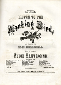 Listen to the mocking bird
