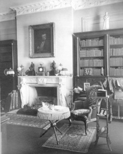 Amory-Ticknor House, Park St., Boston, Mass., Library..