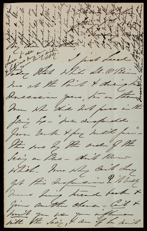 Abby [Pearce Casey Hunt] to Thomas Lincoln Casey, January 1, 1882
