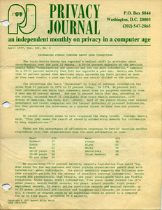 Privacy Journal - Digital Commonwealth