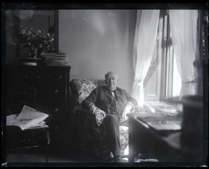 Thomas A. Edison: portrait, seated