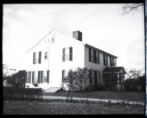 Donald W. Barnes: clapboard-sided house