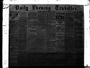 Lincoln headlines: Daily Evening Traveler, April 15, 1865