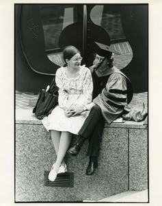 Harvard couple at graduation