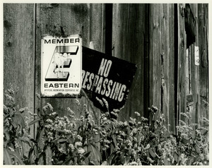 No trespassing at Wagner Farm