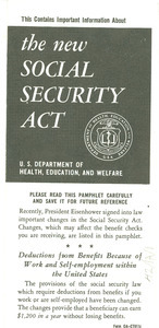 The new social security act