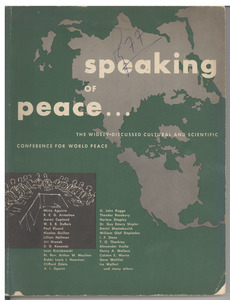 Cultural and scientific conference for world peace report