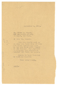 Letter from Crisis to Elton L. Rogers