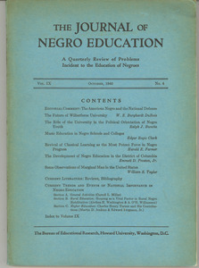 Journal of Negro education vol. ix. no. 4