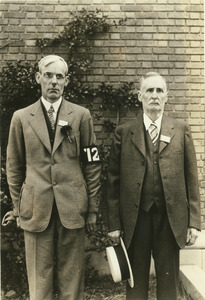 George S. Fowler and Fred H. Fowler at their respective class reunions