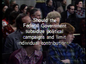 Should The Federal Government Subsidize Political Campaigns and Limit Individual Contributions?; Advocates; 414