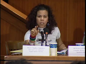 African Americans Discuss Affirmative Action at Howard University School of Law