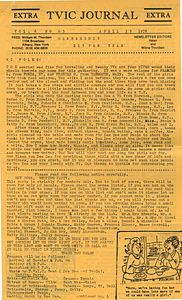 TVIC Journal Vol. 6 No.63 (April 15, 1978)