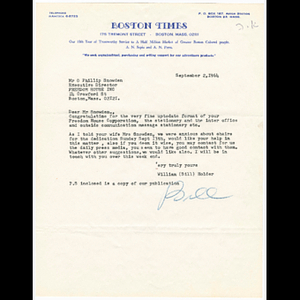 Letter from William Holder to O. Phillip Snowden about arrangements for tot lot dedication