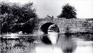 Montrose railroad bridge, 1890