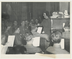 Soldiers singing