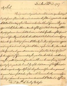 William Bollan papers, 1757 February-June