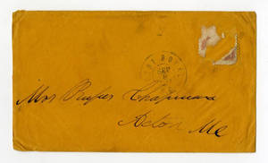 Correspondence by Rufus Chapman, 1863 September-December