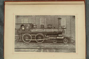 [Woodburytypes of photographs in Baldwin locomotive works, illustrated catalogue of locomotives]