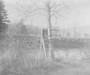 Wire Bridge on the Hoosic River, 1897