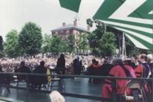 Grace Paley speaking at Williams College Commencement, 1997