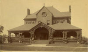Sigma Phi house, ca. 1894