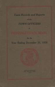 Annual Town Report - 1926