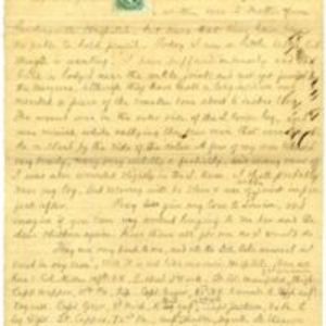 Autograph letter signed : Lynchburg, Va., to James T. Fields