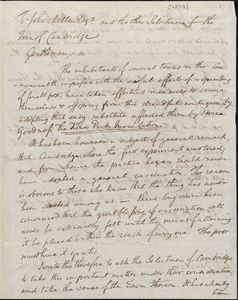 Letter from Benjamin Waterhouse to John Mellen