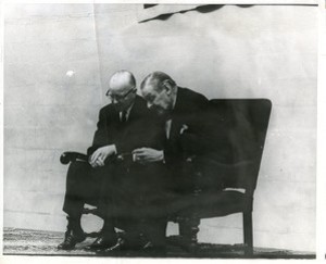 Eliot, T. S. (Thomas Stearns) with Morris Quinlan