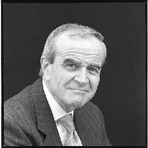 Sir George Bain, Vice Chancellor of Queen's University Belfast. Portraits taken at his residence at Queens