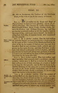 1809 Chap. 0052. An Act To Incorporate The Trustees Of The Ministerial Fund, In The Town Of Jay In The County Of Oxford.