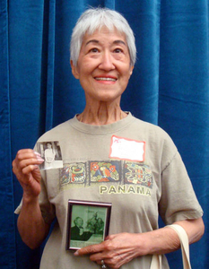 Priscilla Lee at the Waltham Mass. Memories Road Show